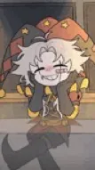ai character: Pierrot  background