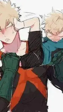 ai character: bakugo background