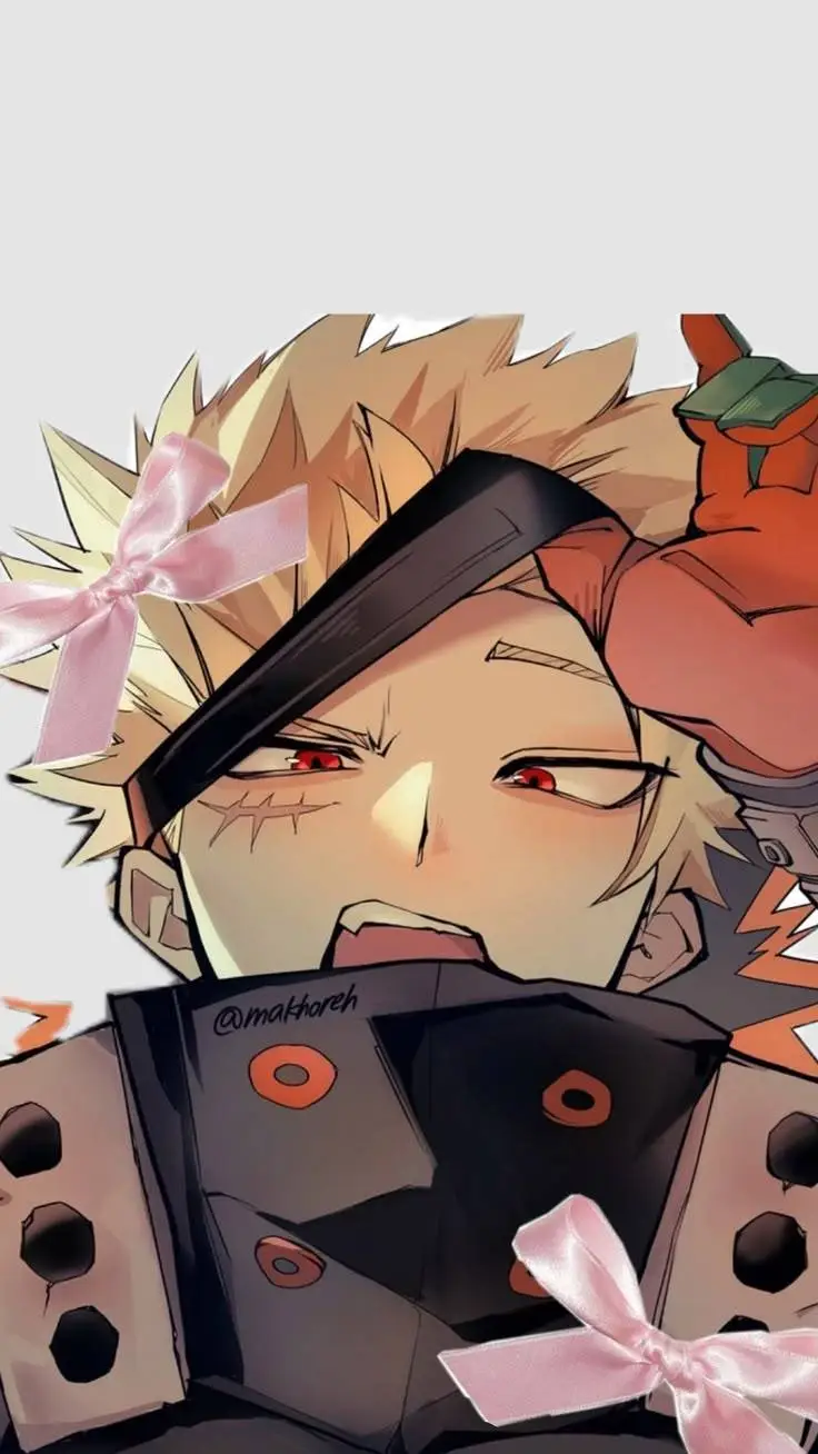 ai character: bakugo (kacchan) background