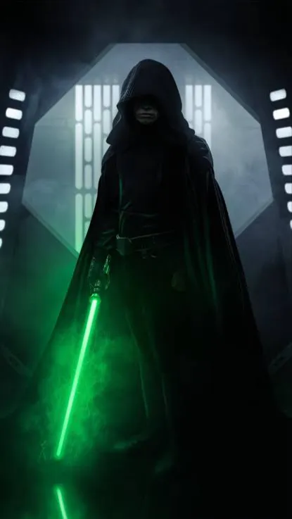 ai character: Luke Skywalker  background