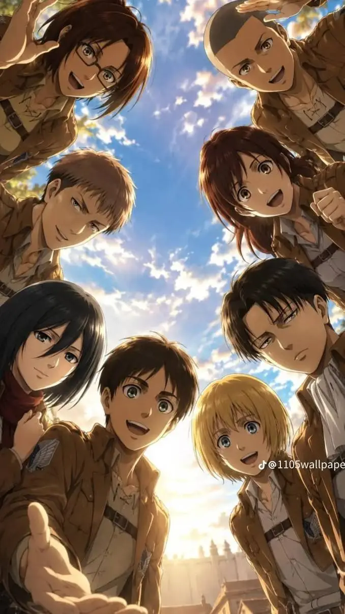 ai character: attack on titan 🔪 background