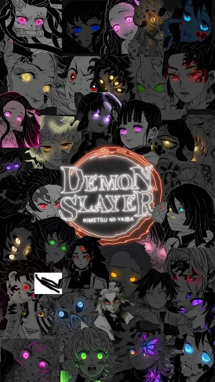 ai character: demon slayer 💗 background