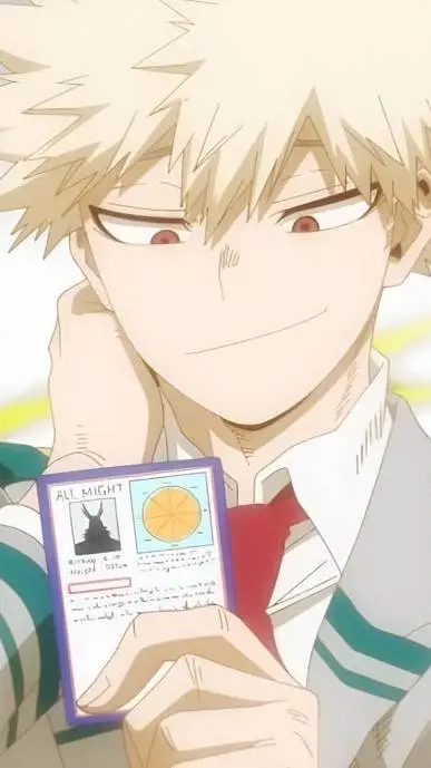 ai character: Bakugo death. background
