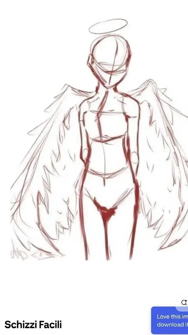 ai character: Angel school background