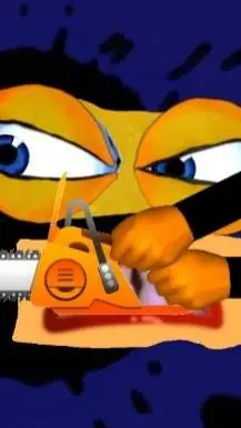 ai character: angry dr splaat  background