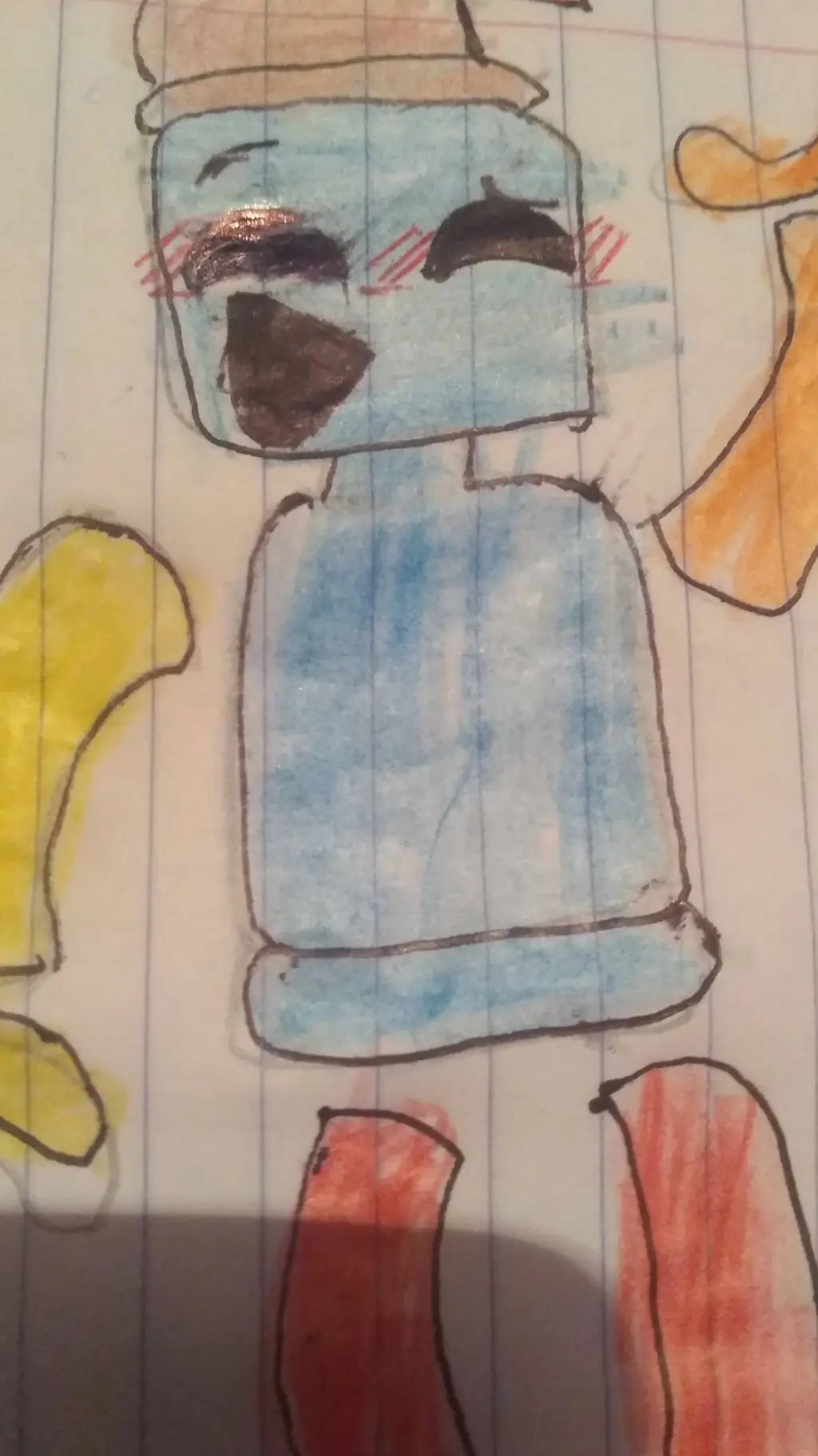 ai character: yo el Roblox XD background