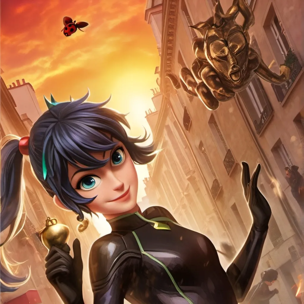chat with ai character: Marinette x nino..