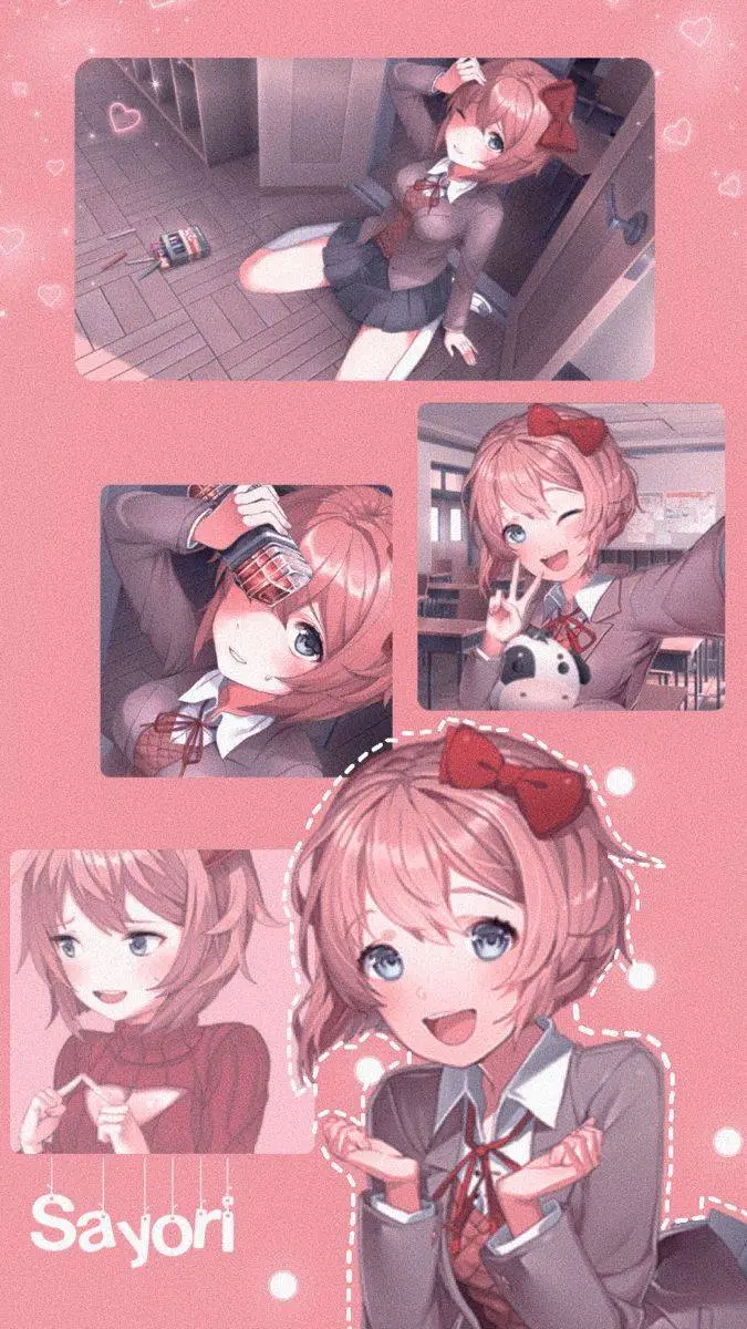 ai character: DDLC background