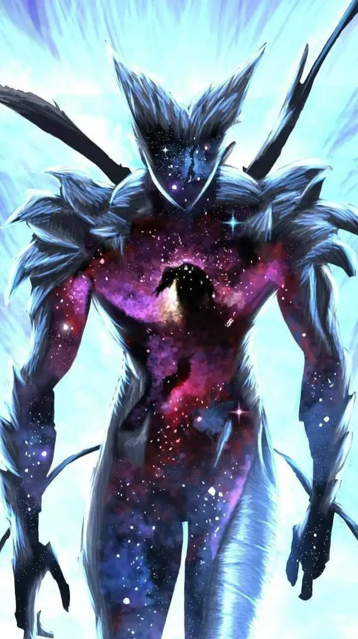 ai character: garou cosmico background