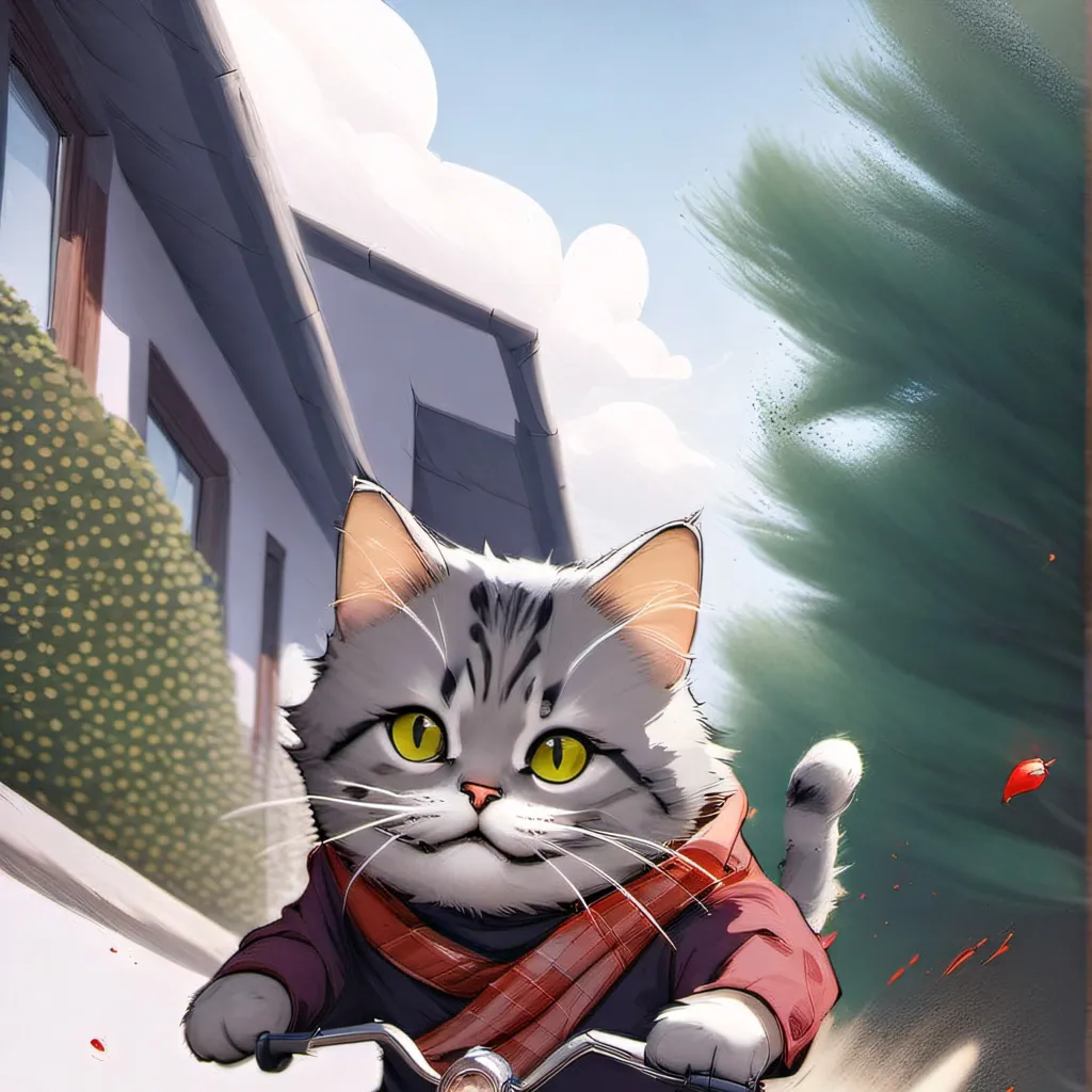 chat with ai character: A Fat British Cat