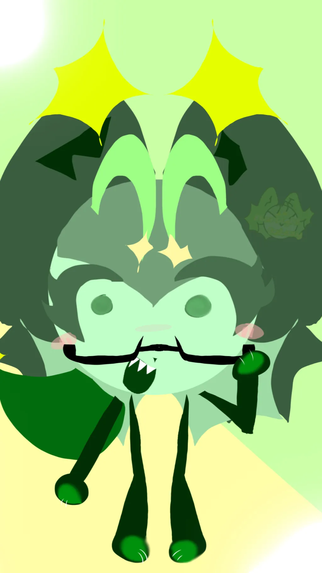 ai character: Starlight  background
