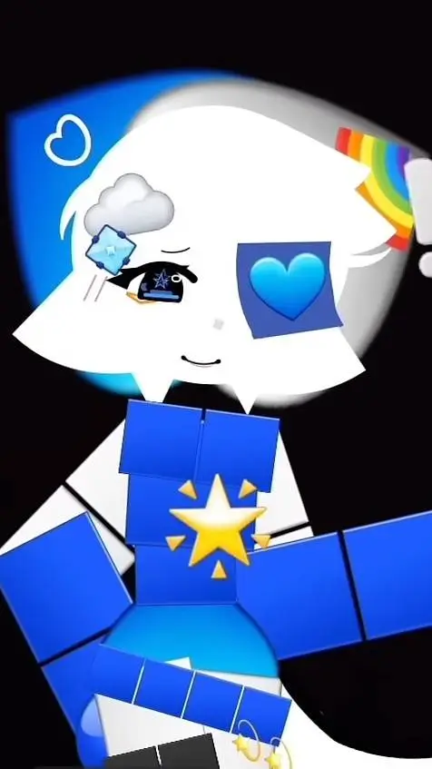 ai character: selfi sky background