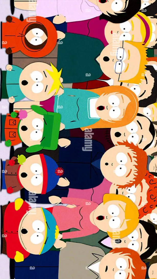 ai character: South Park 2!!!!!! background