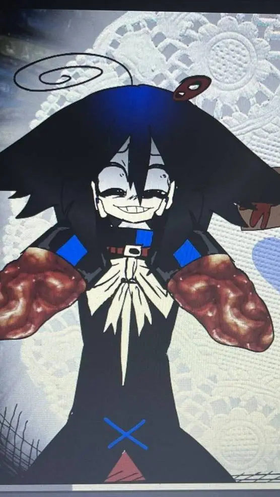 ai character: necroᥫ᭡ background