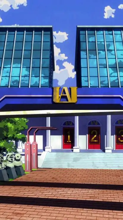ai character: Examen de admision background