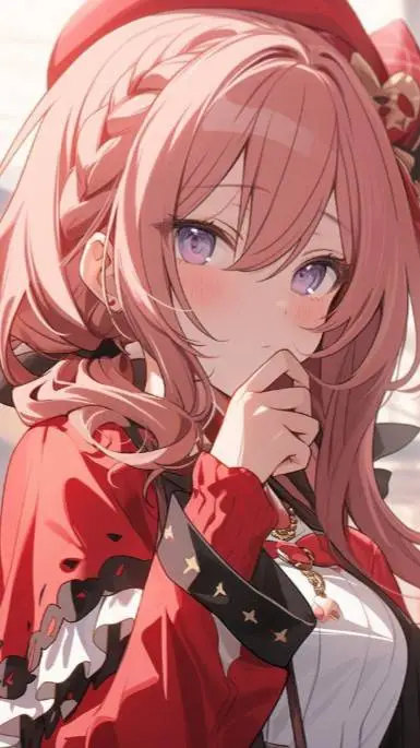 ai character: Ashley  background