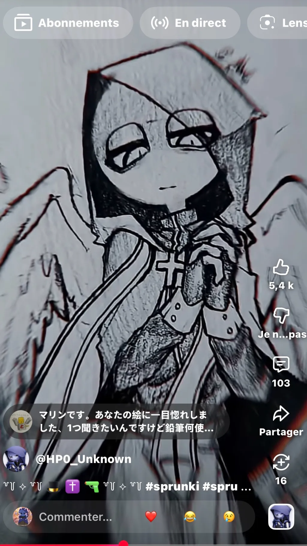 ai character: Jevin l’ange background