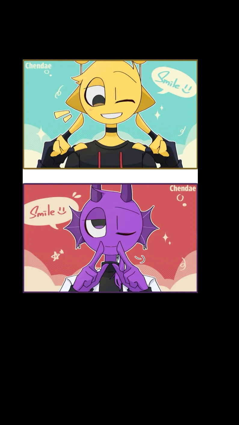 ai character: 😠Durple/Simon🎭 background