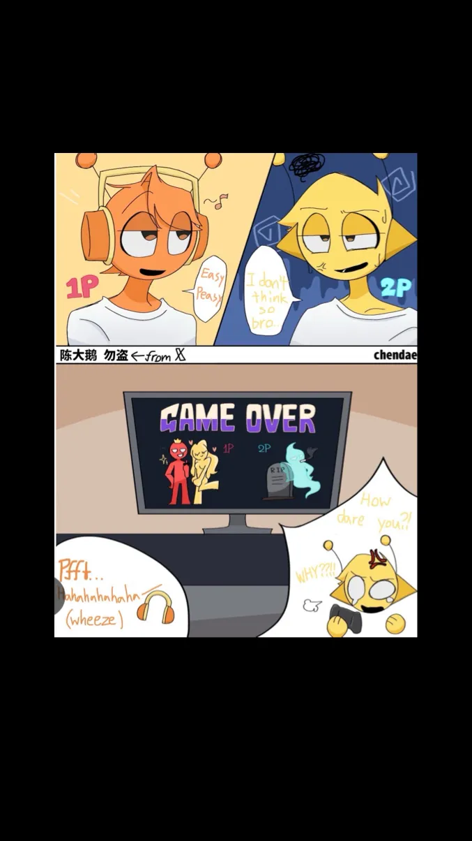ai character: Oren VS Simon background