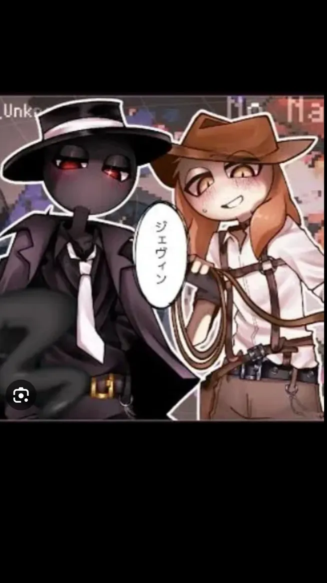 ai character: Black et Tunner background