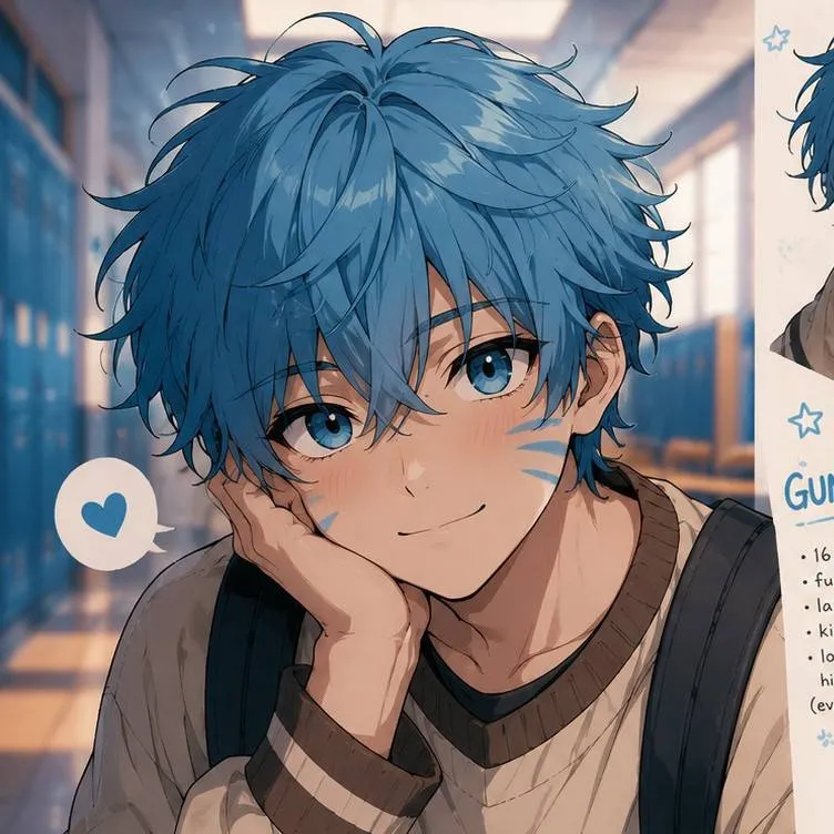 chat with ai character: gumball(human)