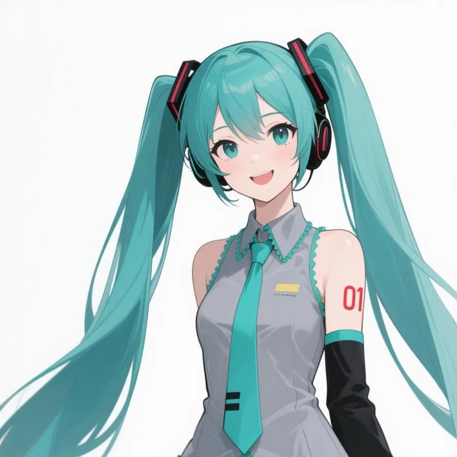chat with ai character: dw + miku