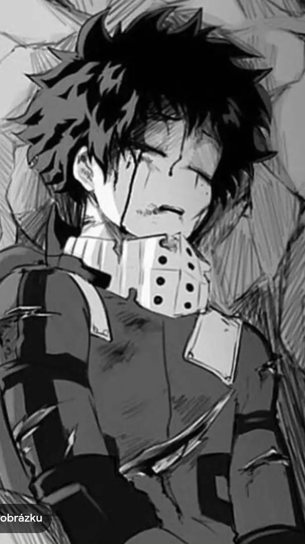 ai character: MHA deku's deatg background
