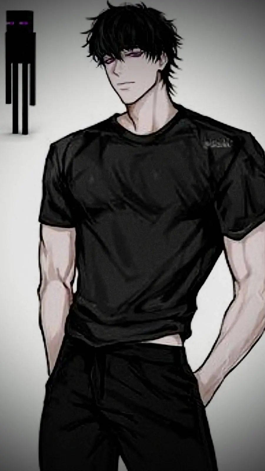 ai character: Эндермен background
