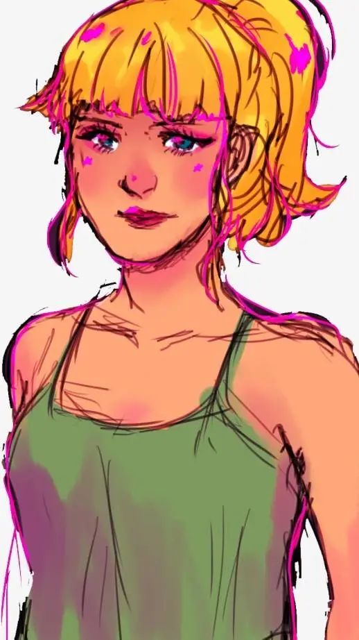 ai character: Aubrey  background