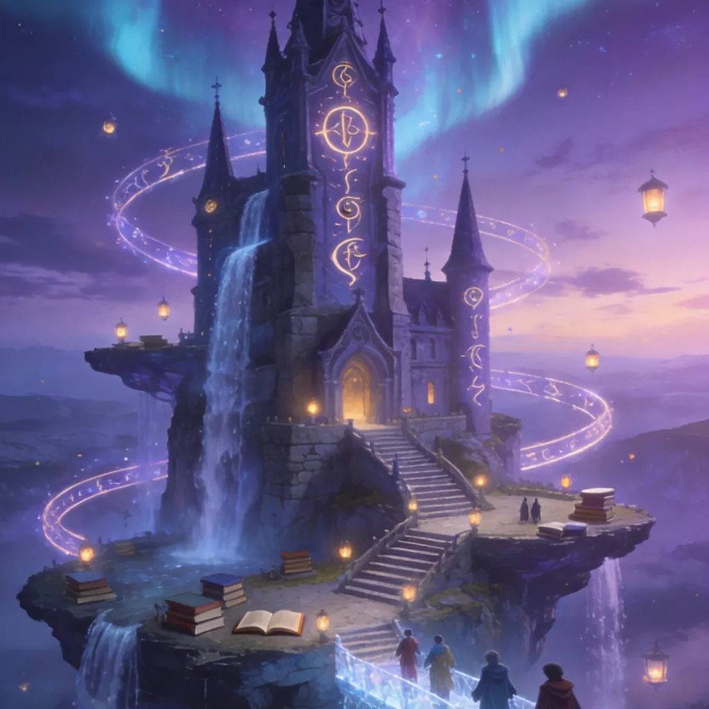 chat with ai character: 🔥magic✨ academy ⚡