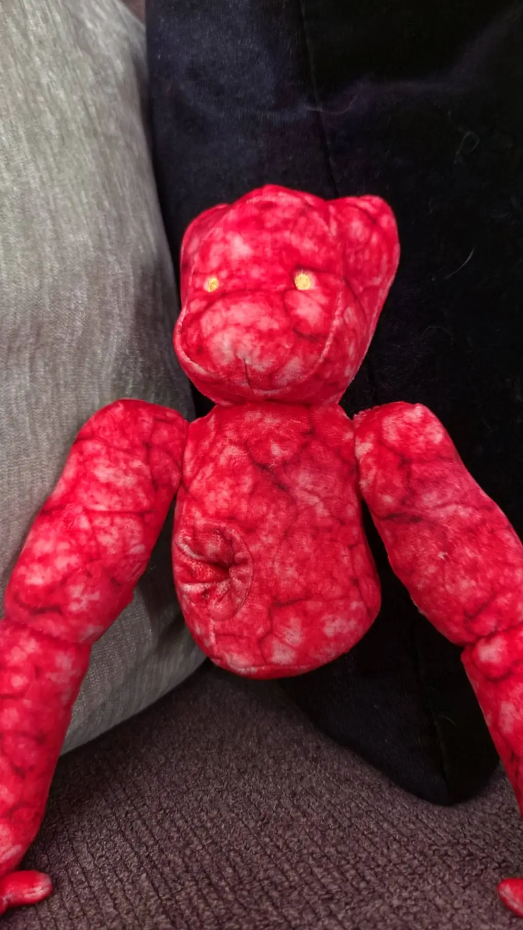 ai character: Meat man background
