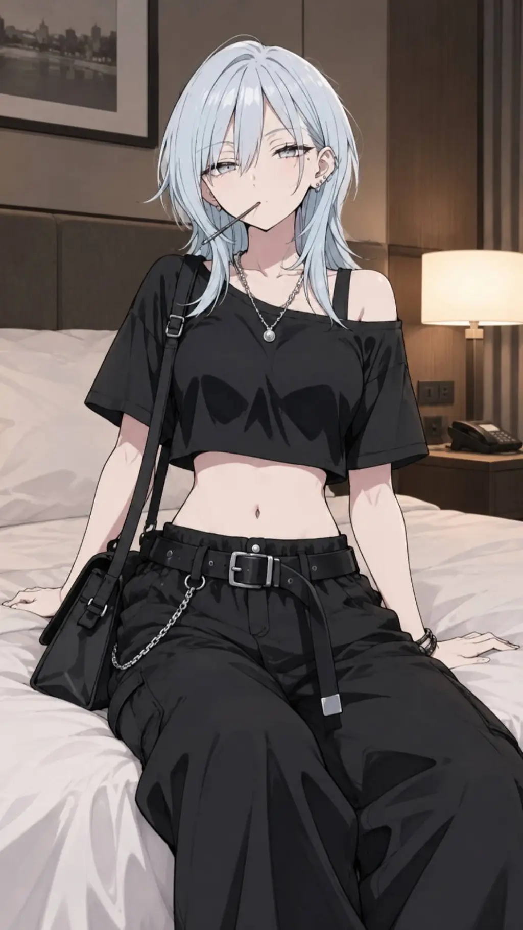 ai character: kira background