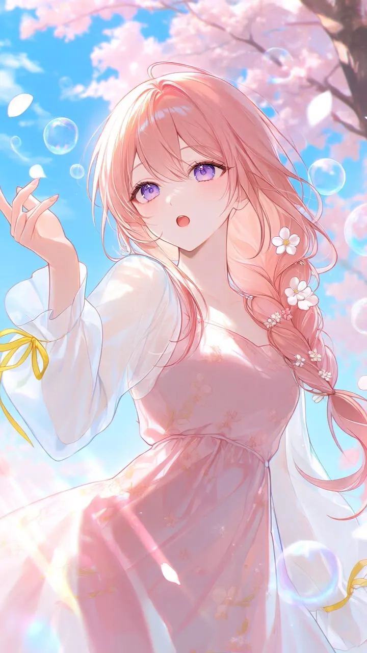 ai character: Amber background
