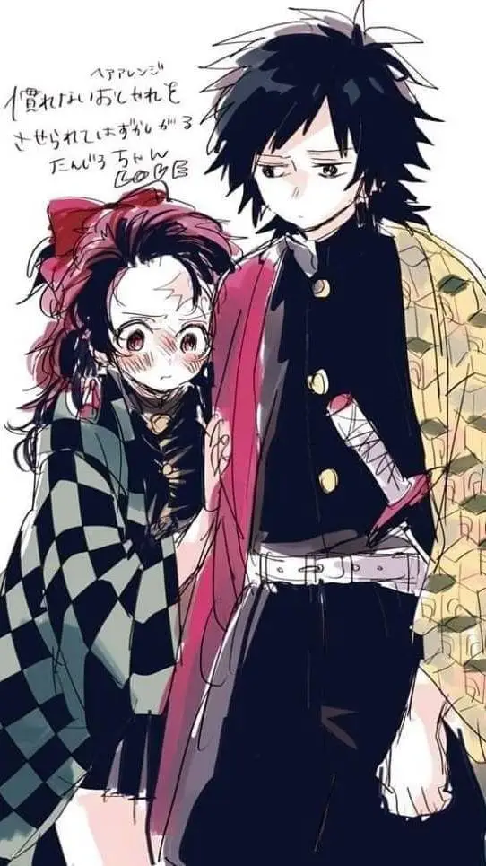 ai character: tanjiro fem? background