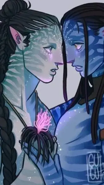 ai character: Aonung X Neteyam  background