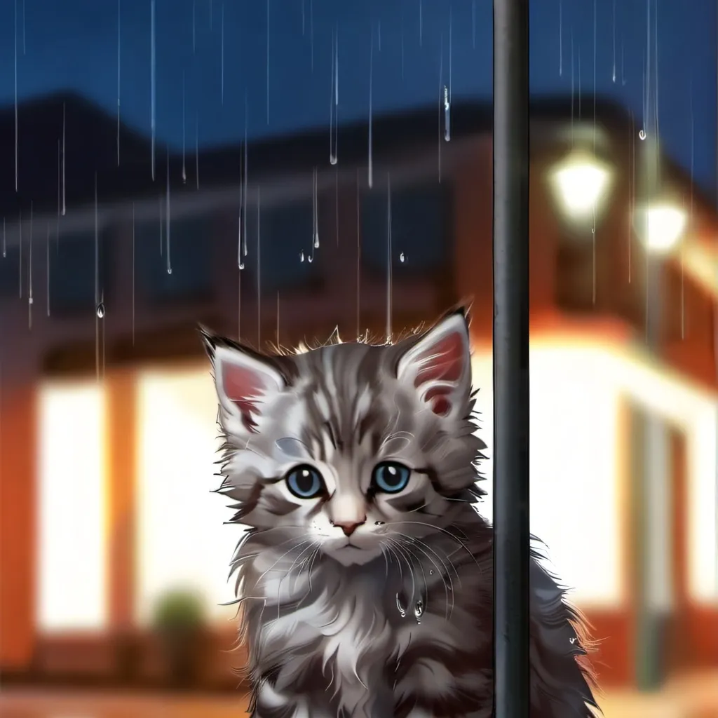 chat with ai character: gatito abandonado
