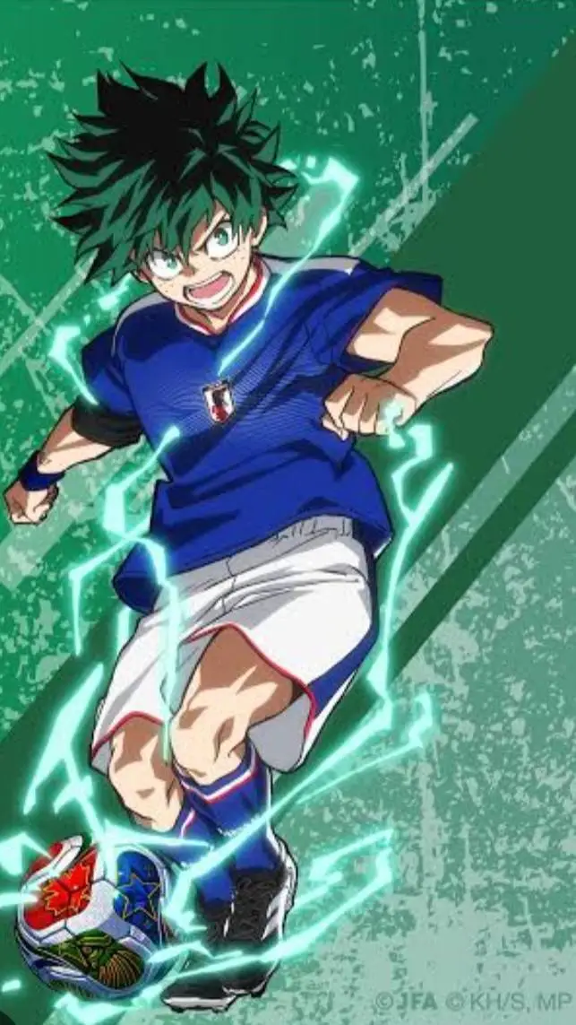ai character: Deku  background