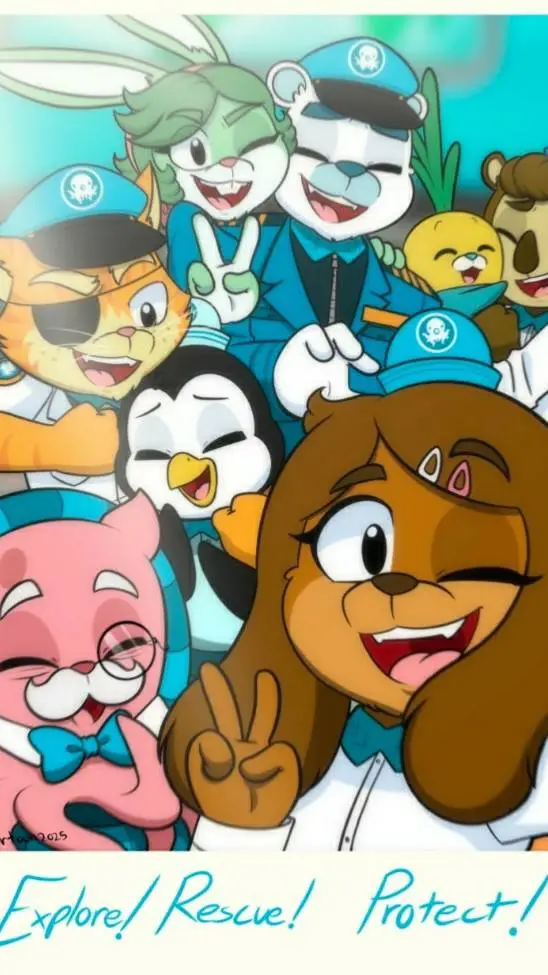 ai character: octonauts  background