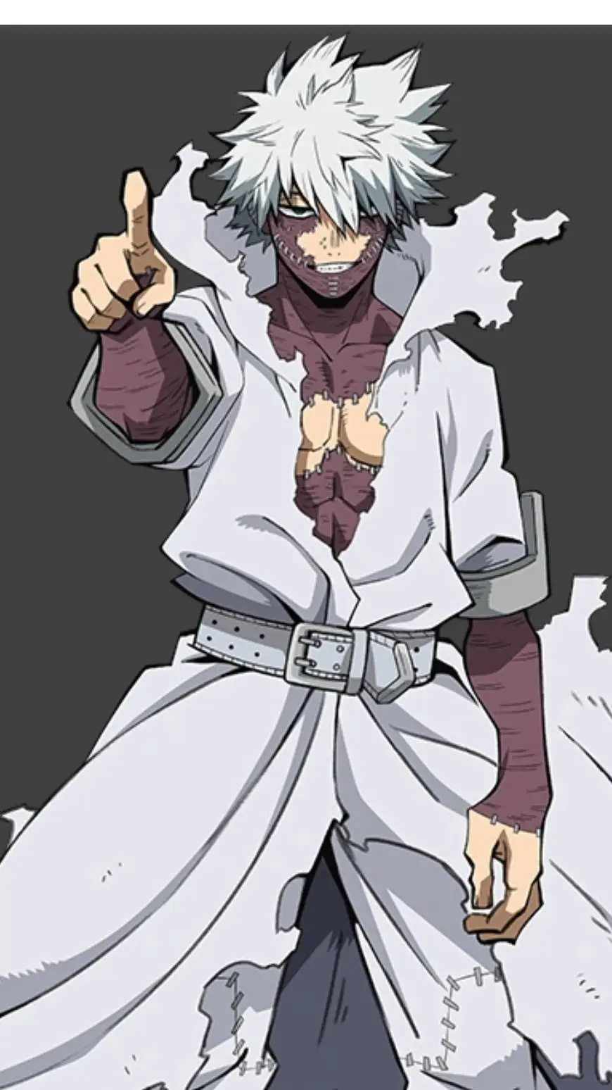 ai character: Dabi  background