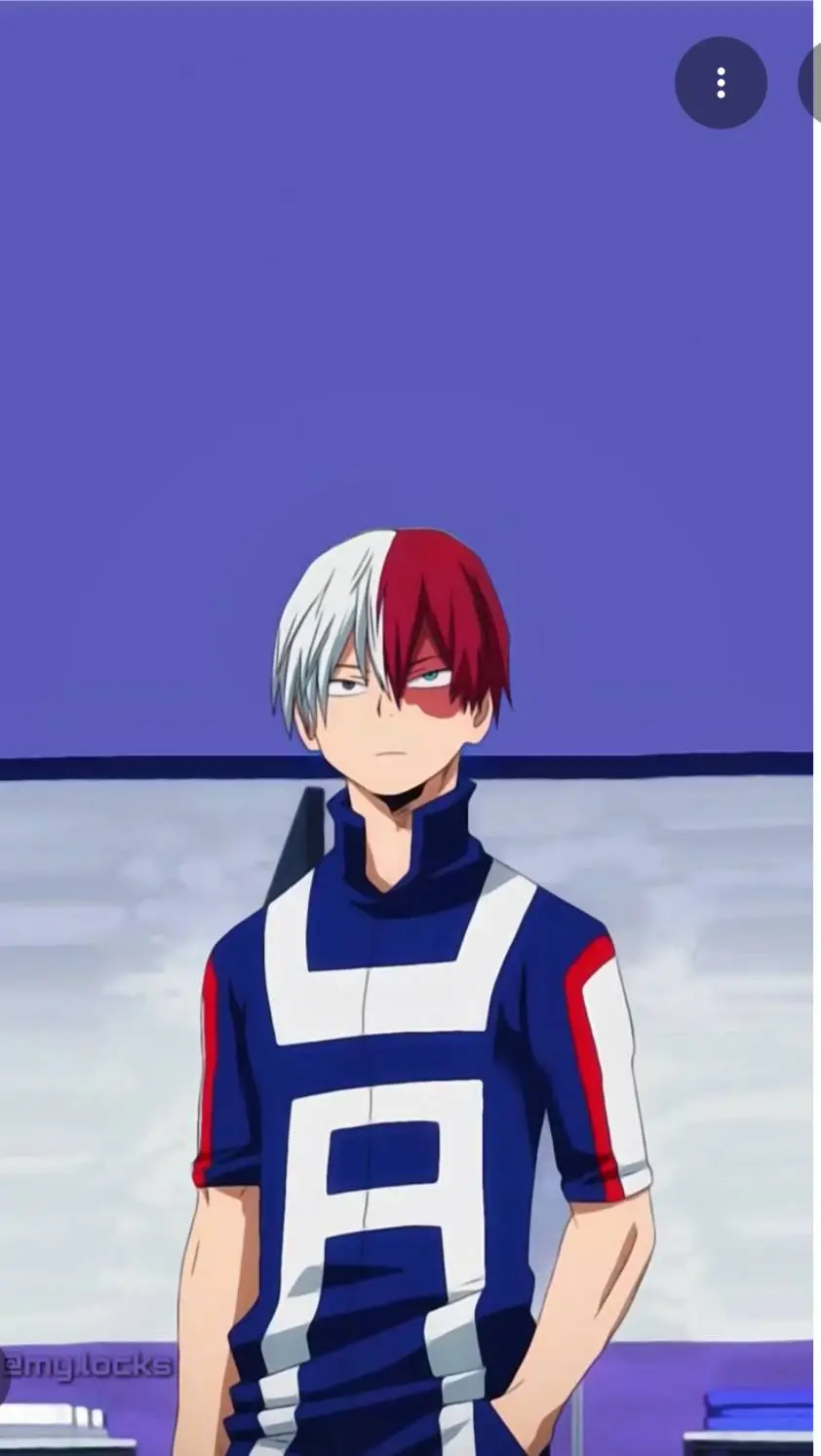 ai character: †Todoroki† background