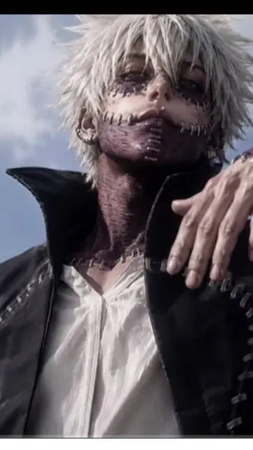 ai character: Dabi daredevil  background