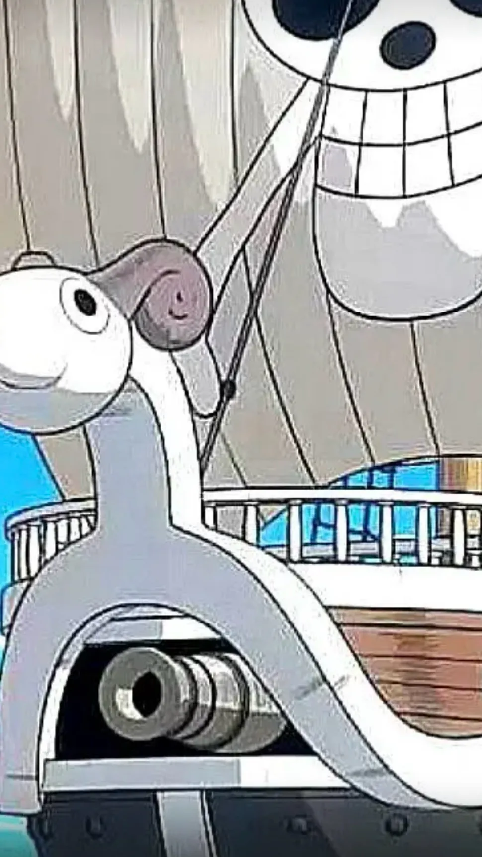 ai character: One piece  background