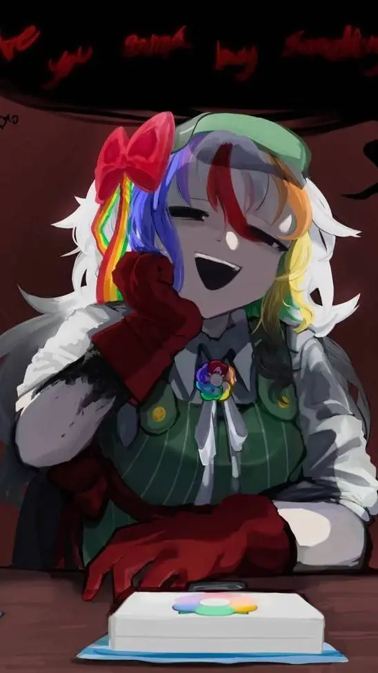 ai character: Dandy yandere background