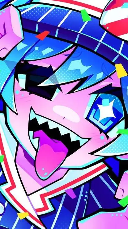 ai character: Hatsune miku background