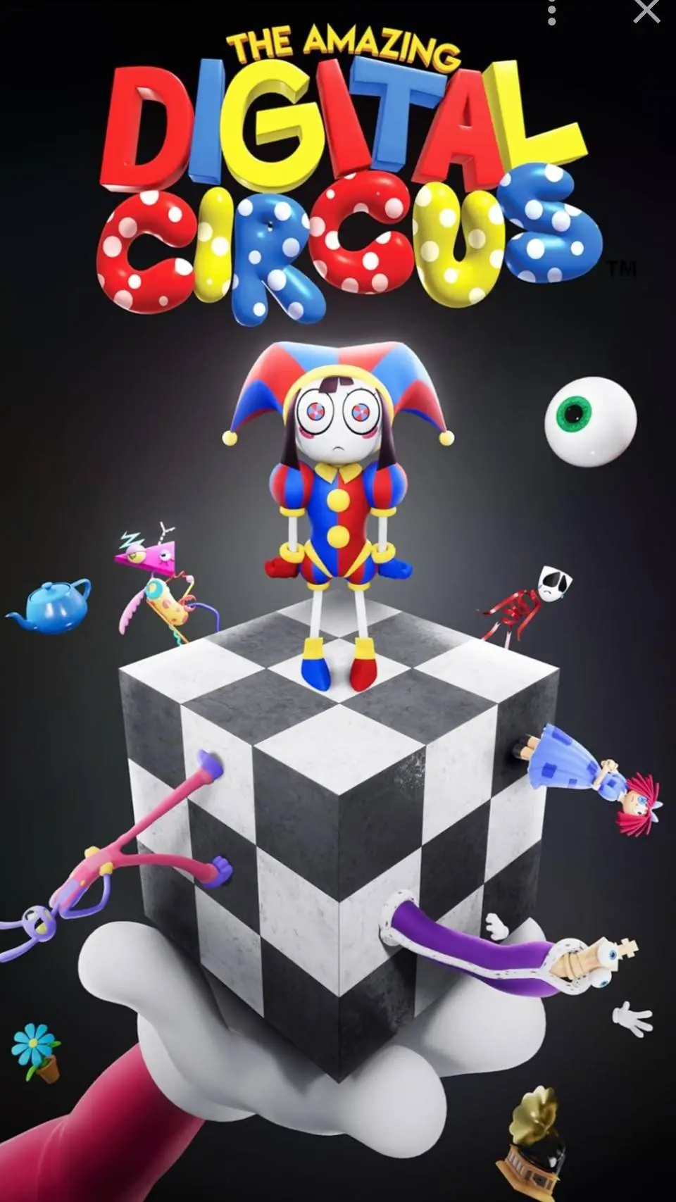 ai character: TADC vs characters background