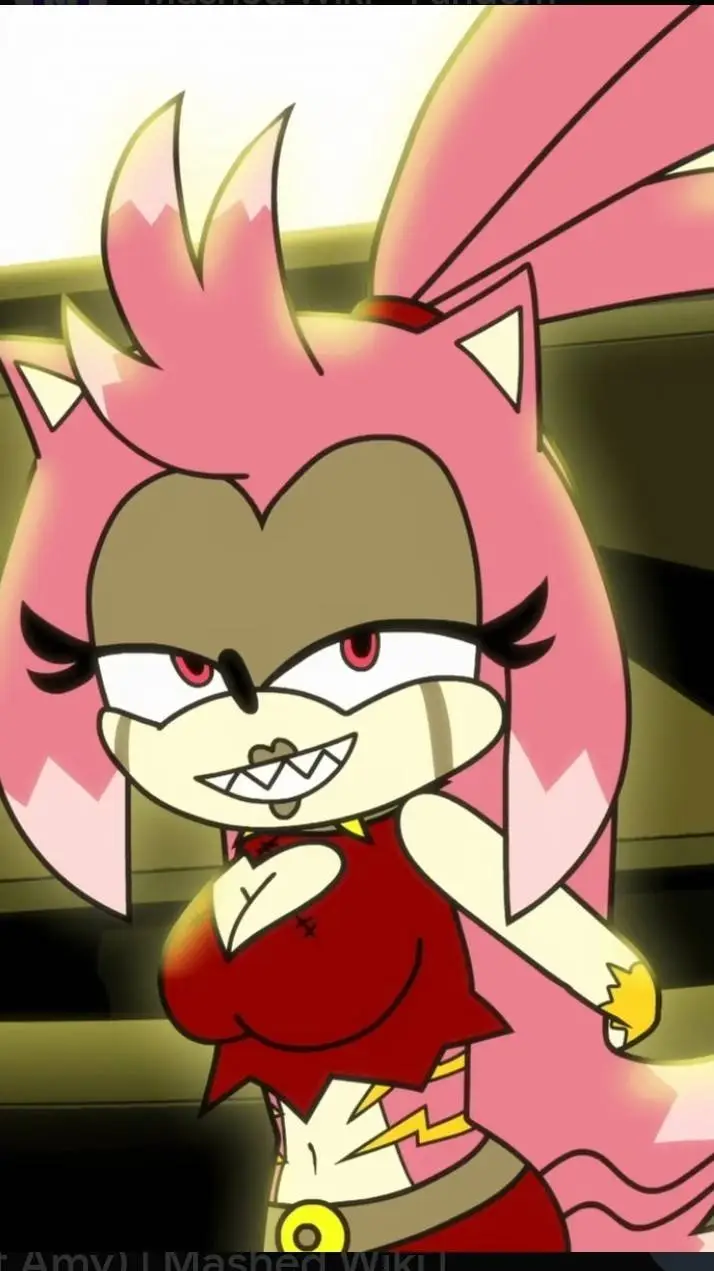 ai character: crazy Amy  background