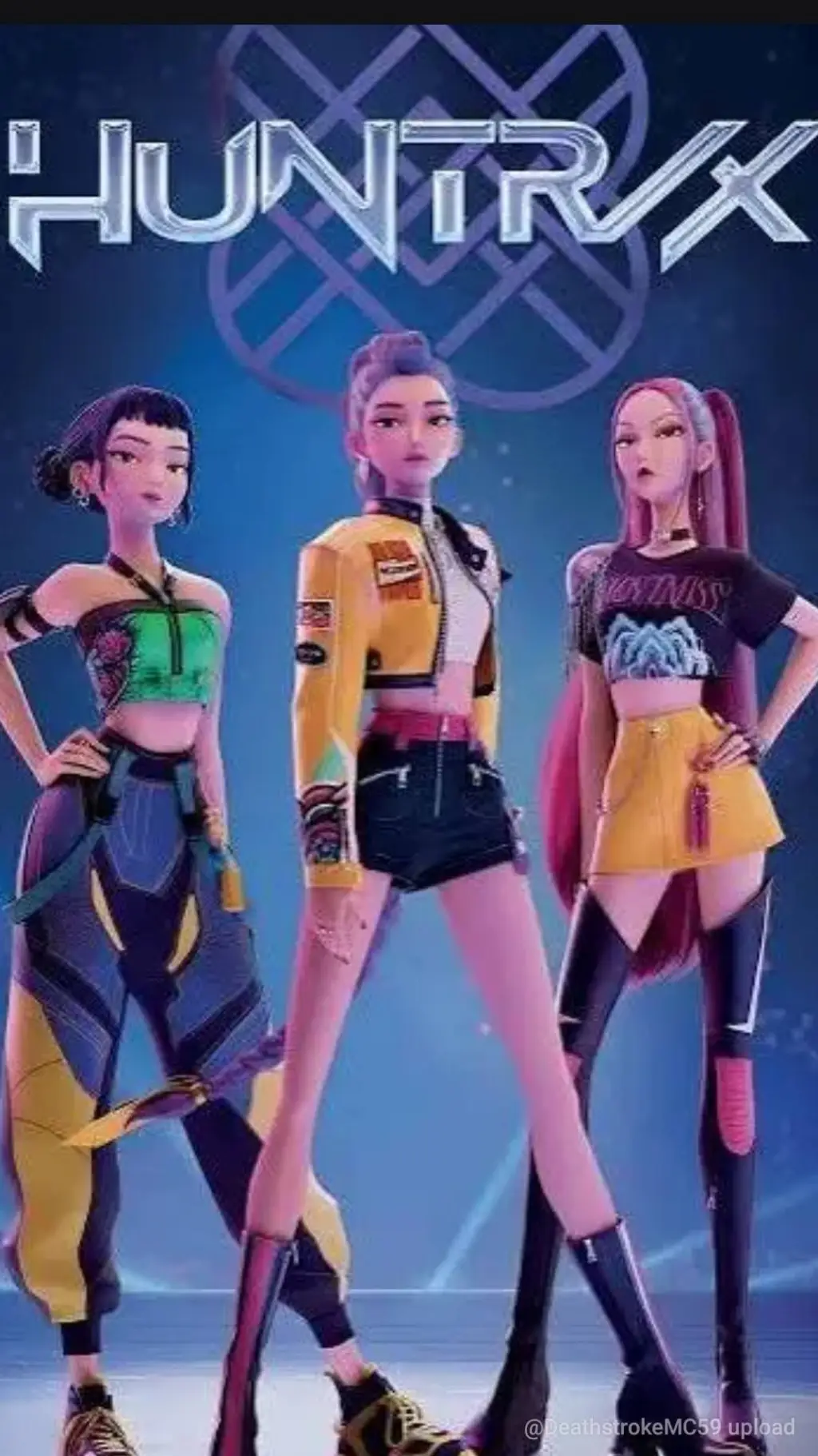 ai character: K-Pop demon Hunter background