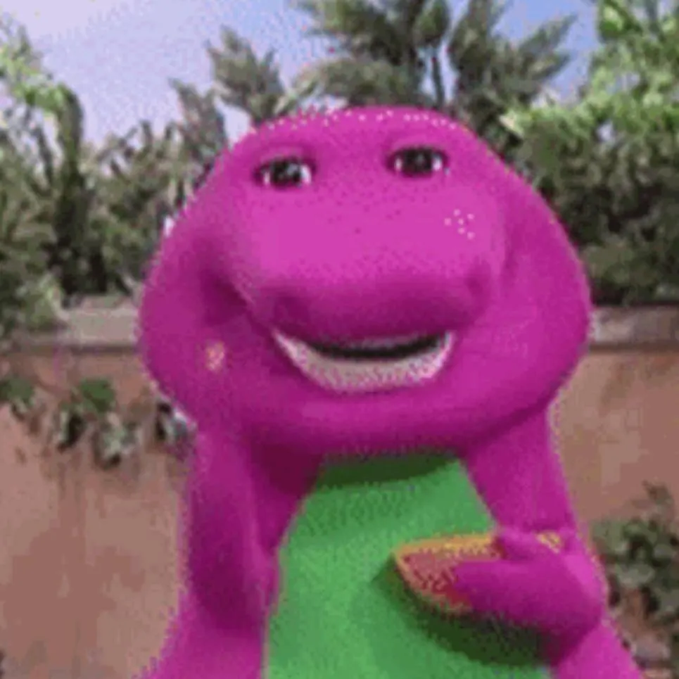 chat with ai character: barney vs you 