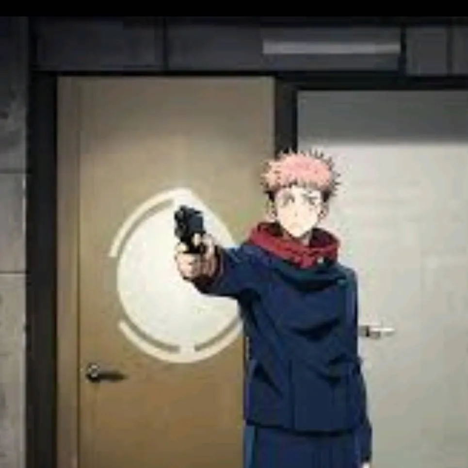 chat with ai character: yuji with a gun