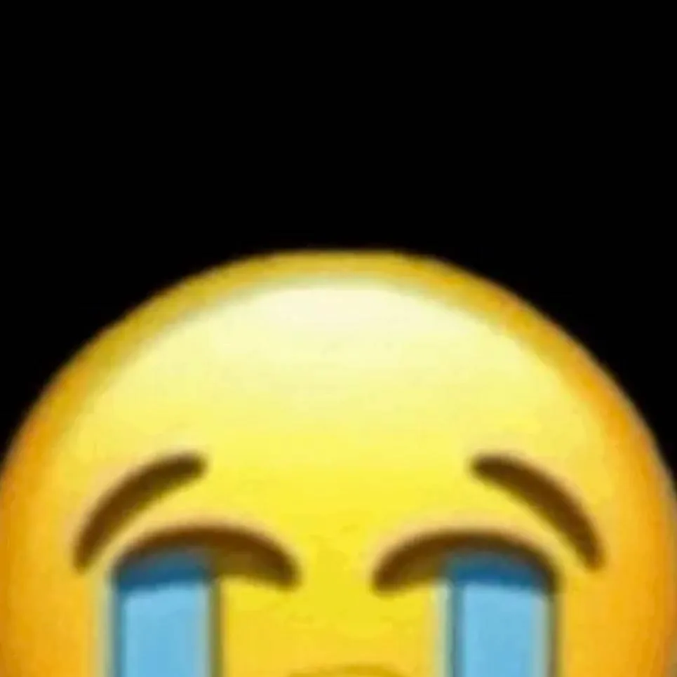 chat with ai character: sad emoji